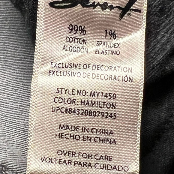 🌻 Seven Jeans Gray Denim Women's size 6 Ankle Frayed Hem High Rise Cropped - Picture 4 of 6